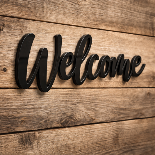 ACRYLIC LETTERS & NUMBERS