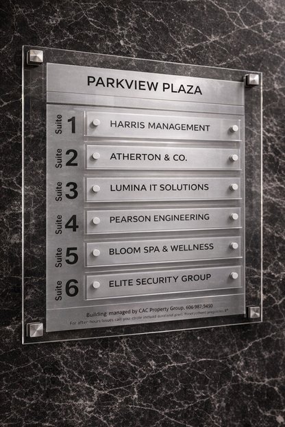 LOBBY & FLOOR DIRECTIONS