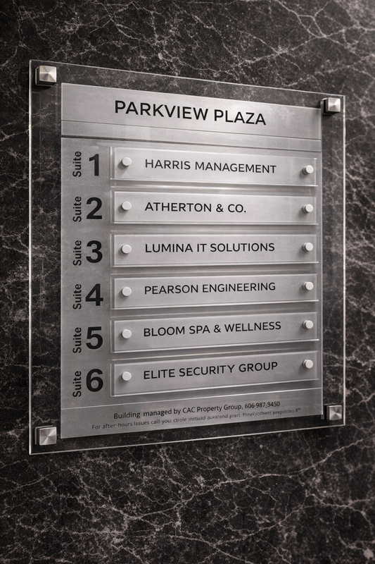 LOBBY & FLOOR DIRECTIONS