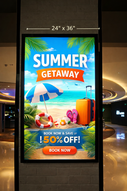 LED SNAP FRAME SIGNS