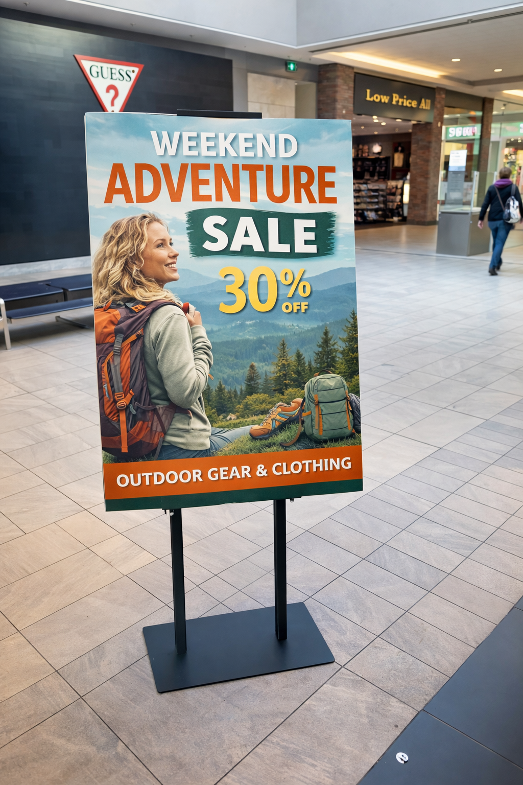 FLOOR STANDING SIGNS