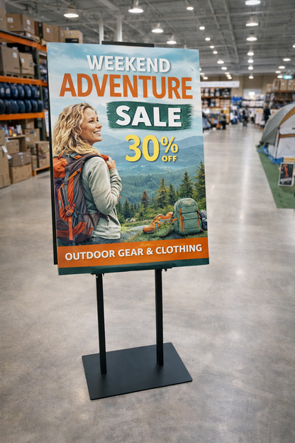 FLOOR STANDING SIGNS