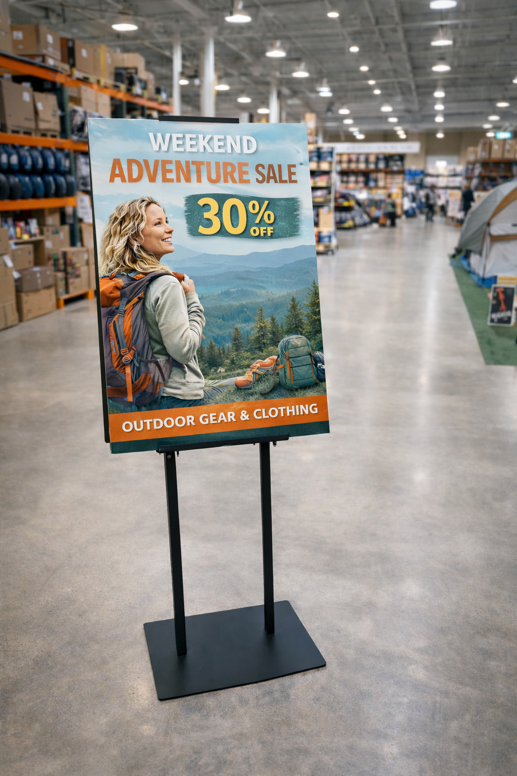 FLOOR STANDING SIGNS