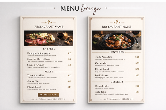 MENUS
