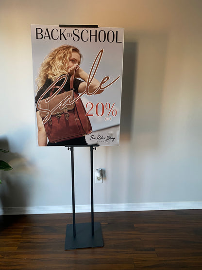 FLOOR STANDING SIGNS