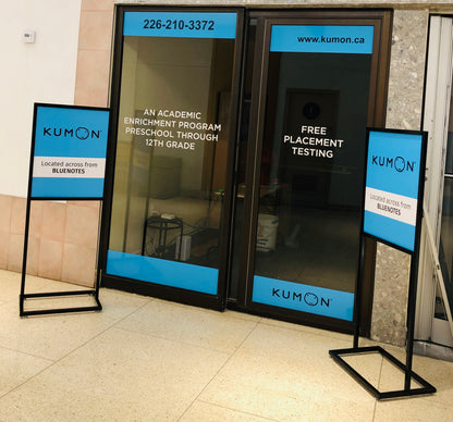FLOOR STANDING SIGNS